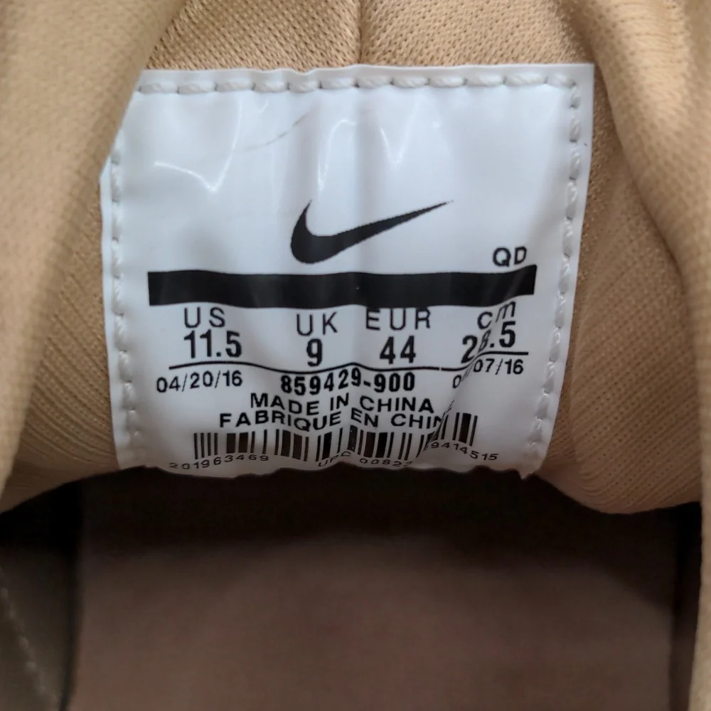 NWOB Nike Air Huarache Run SE Rose Gold Women's 859429-900 Sz 11.5 - Picture 9 of 9